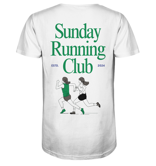 SUNDAY RUNNING CLUB - Organic Shirt