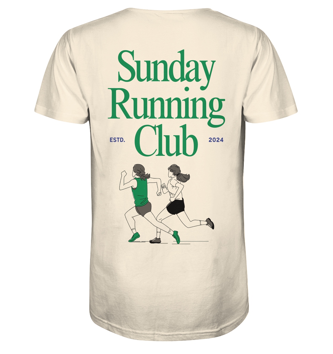 SUNDAY RUNNING CLUB - Organic Shirt