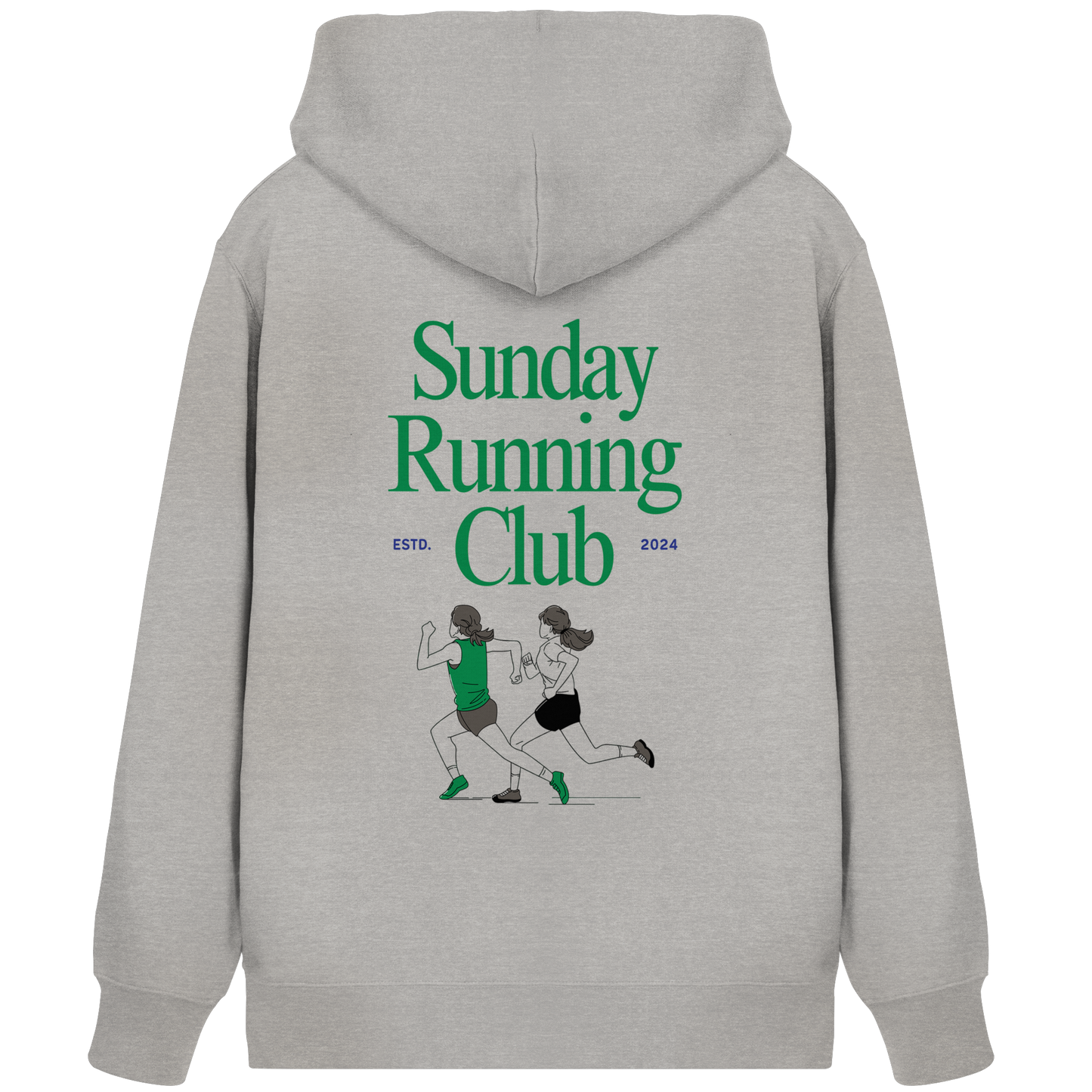 SUNDAY RUNNING CLUB - Organic Zipper