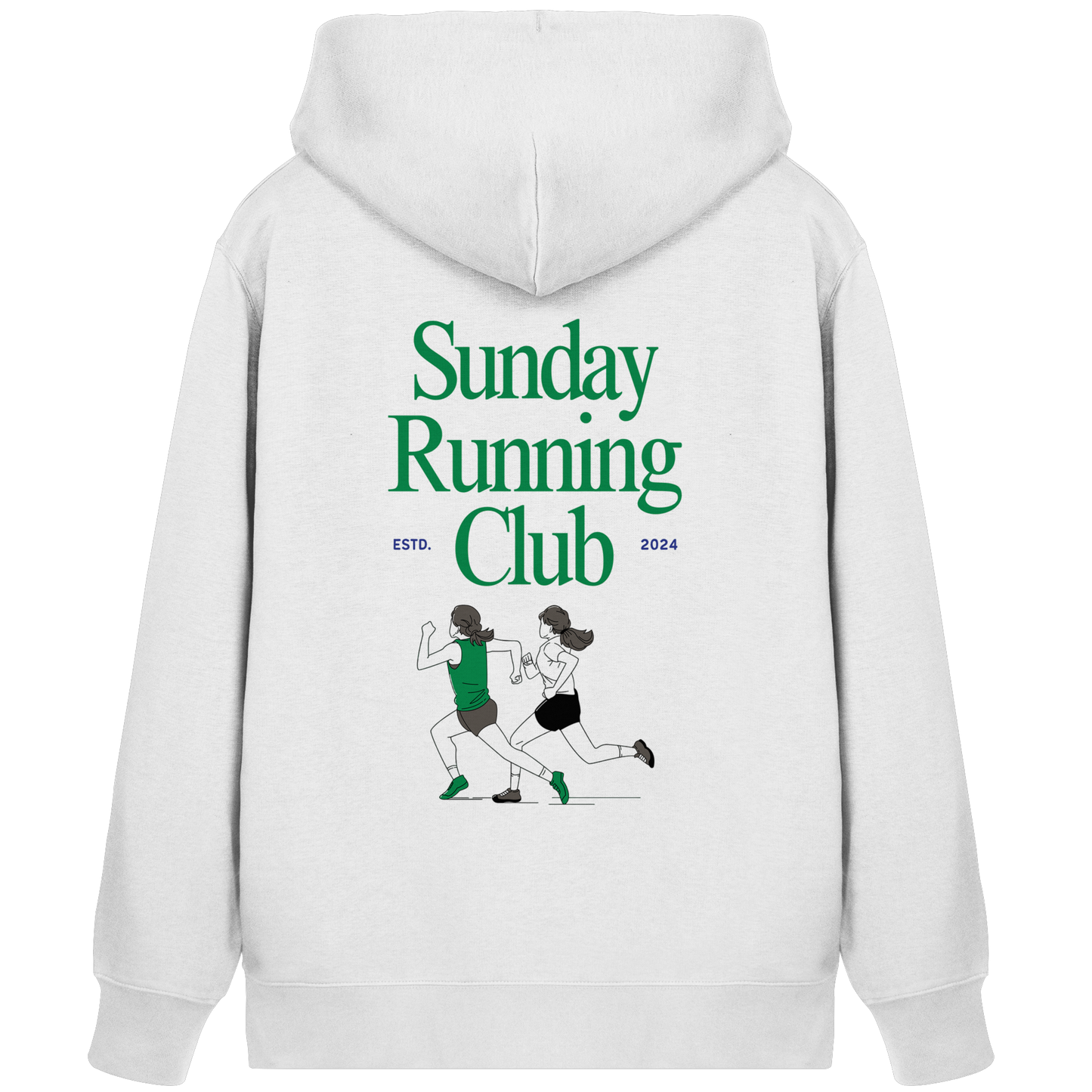 SUNDAY RUNNING CLUB - Organic Zipper
