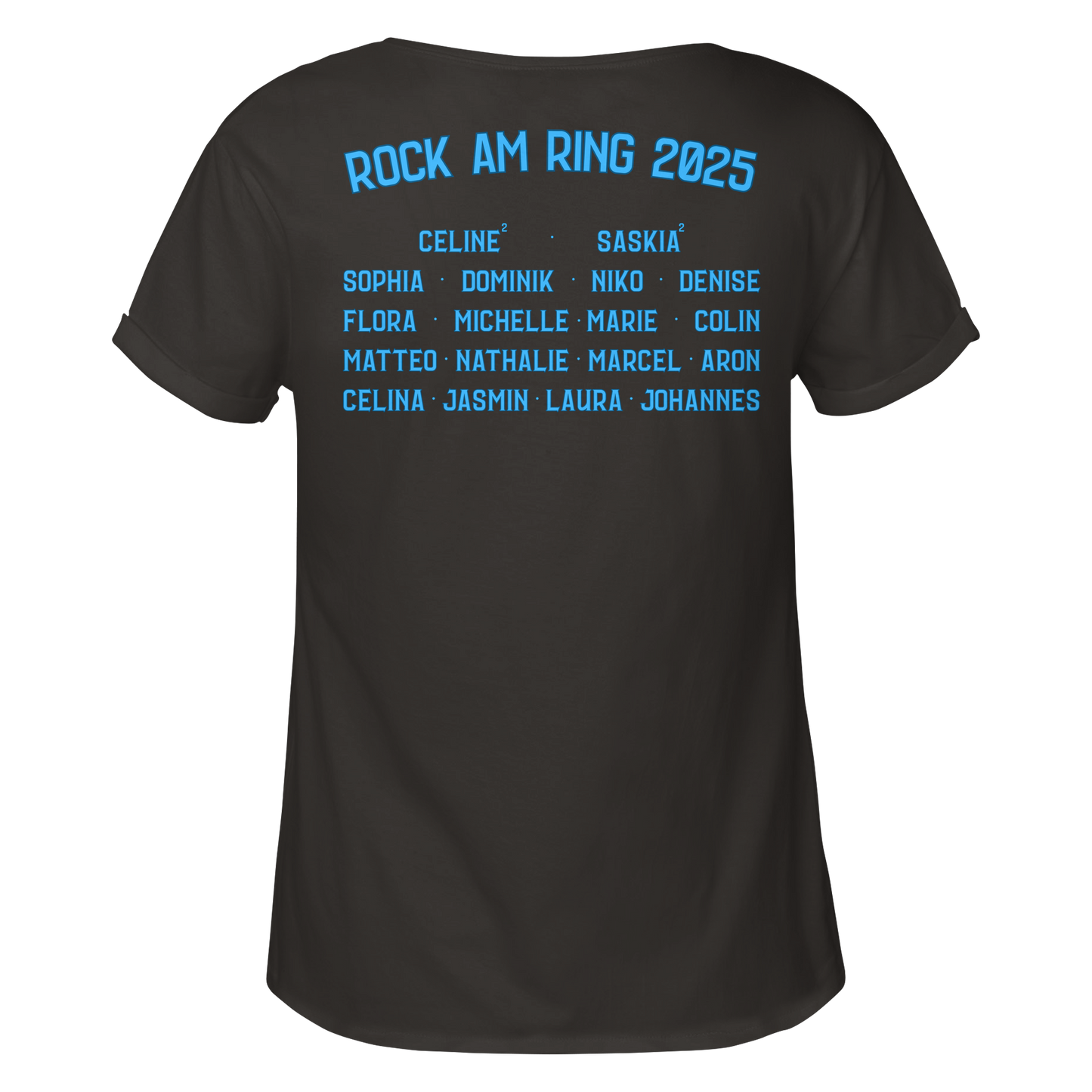 RaR 2025 Gang_02 - Womens Roll-Up T-Shirt