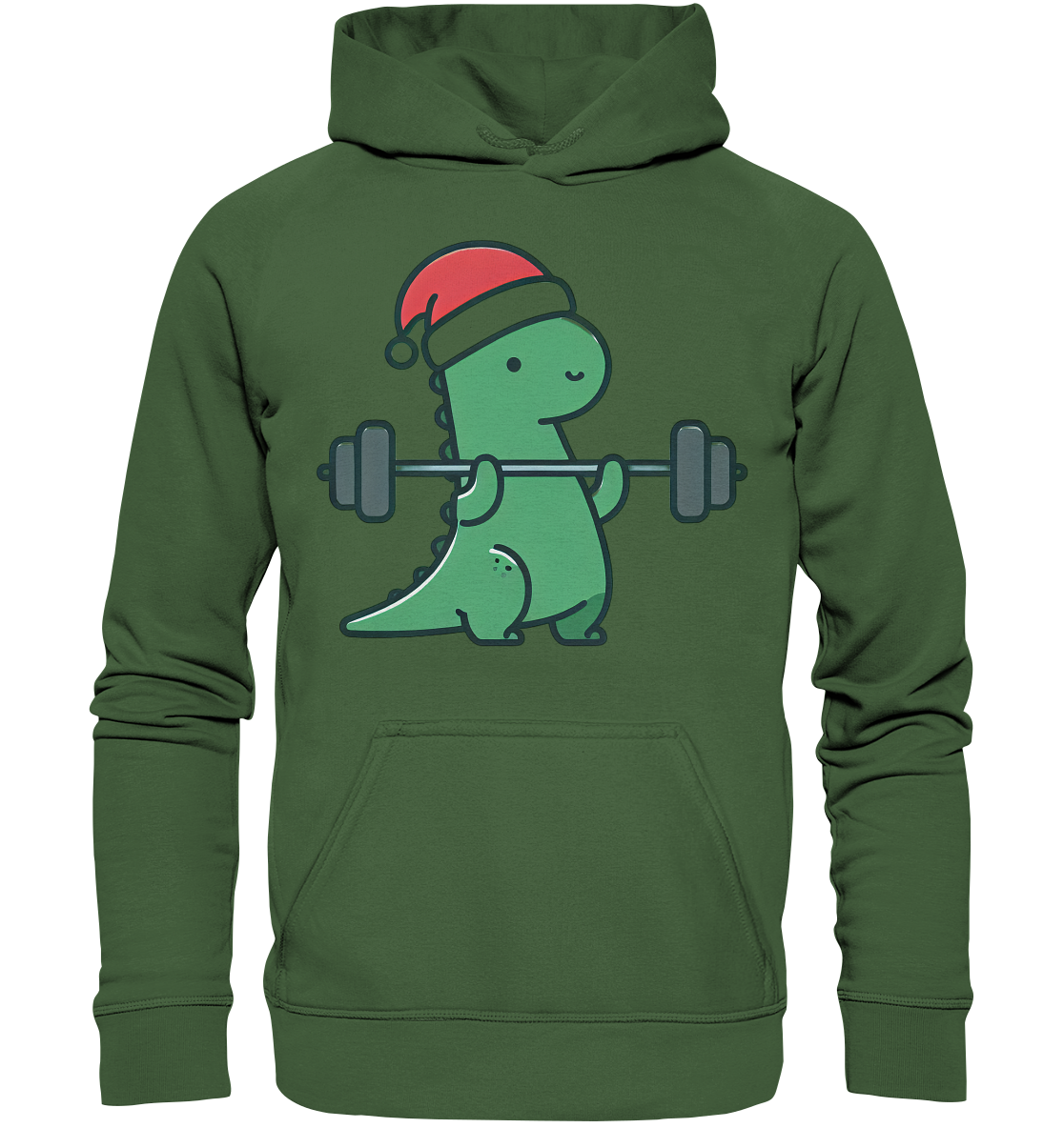 Dino Sport Weihnachten - Basic Unisex Hoodie