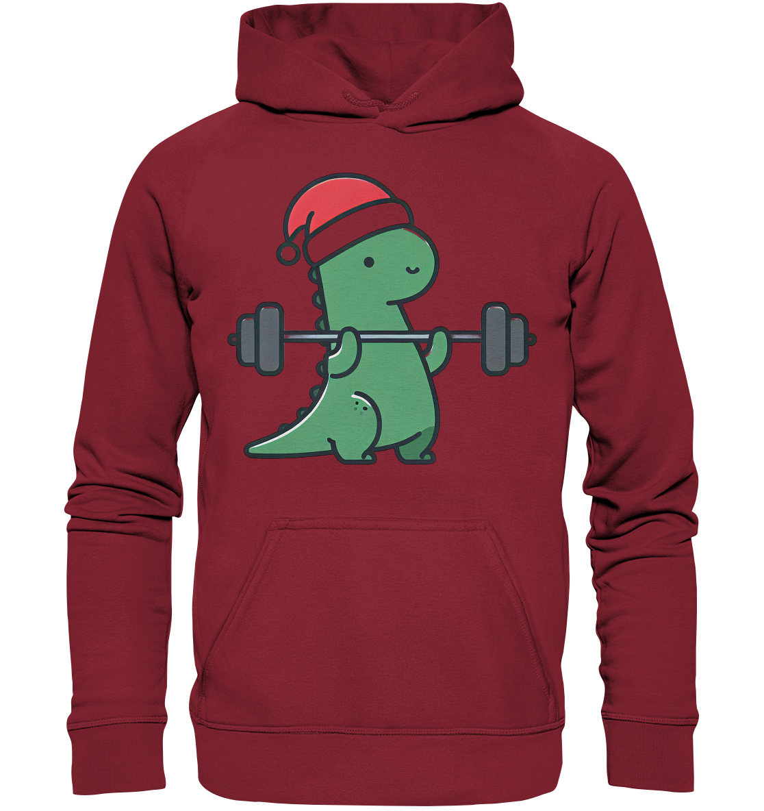Dino Sport Weihnachten - Basic Unisex Hoodie