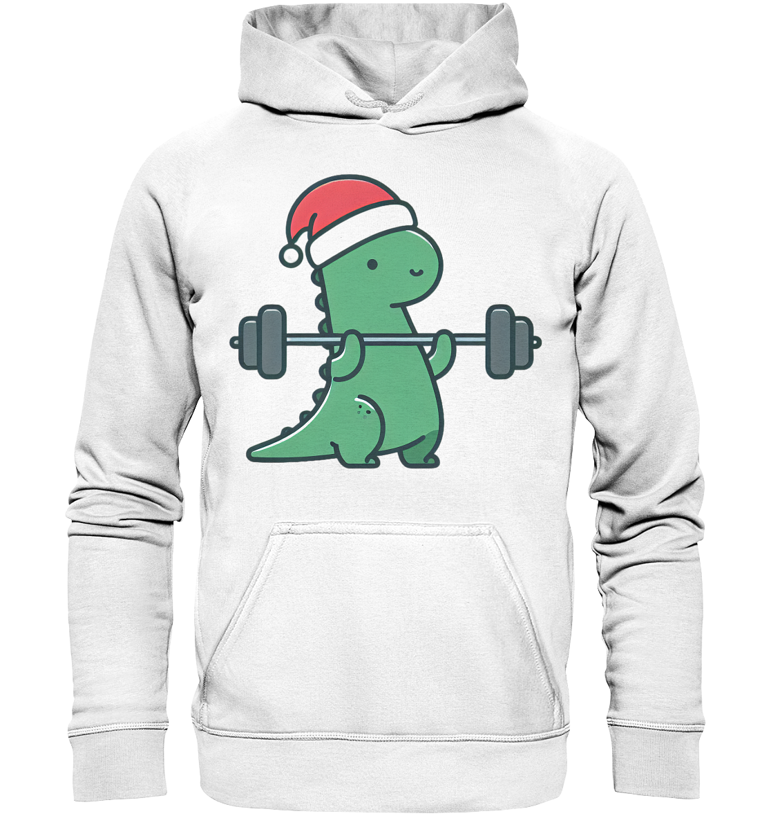 Dino Sport Weihnachten - Basic Unisex Hoodie