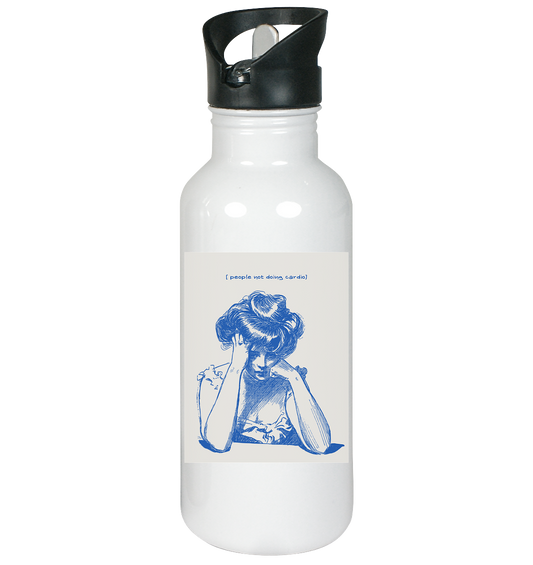 People not doing Cardio - Edelstahl-Trinkflasche