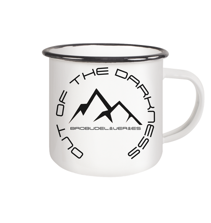 Dingo - Emaille Tasse (Black)