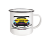Chaos Racing 02 - Emaille Tasse (Black)