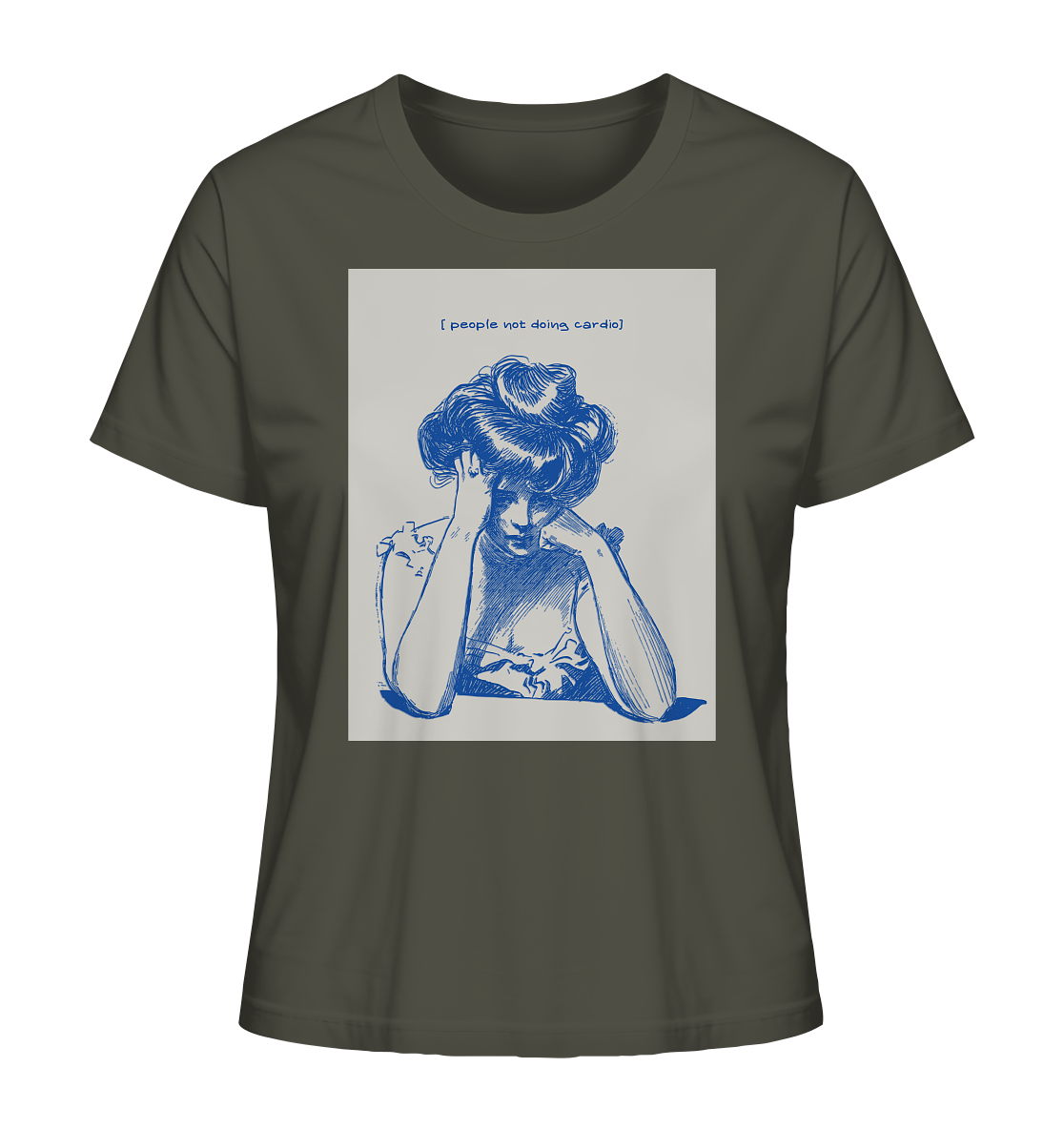 People not doing Cardio - Ladies Organic Shirt