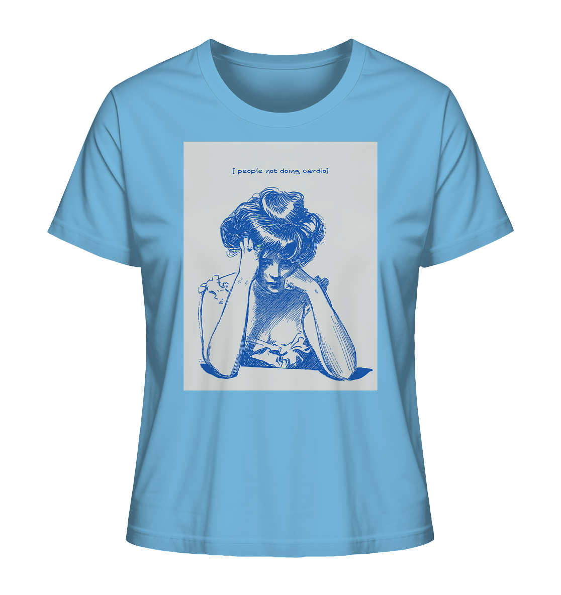 People not doing Cardio - Ladies Organic Shirt