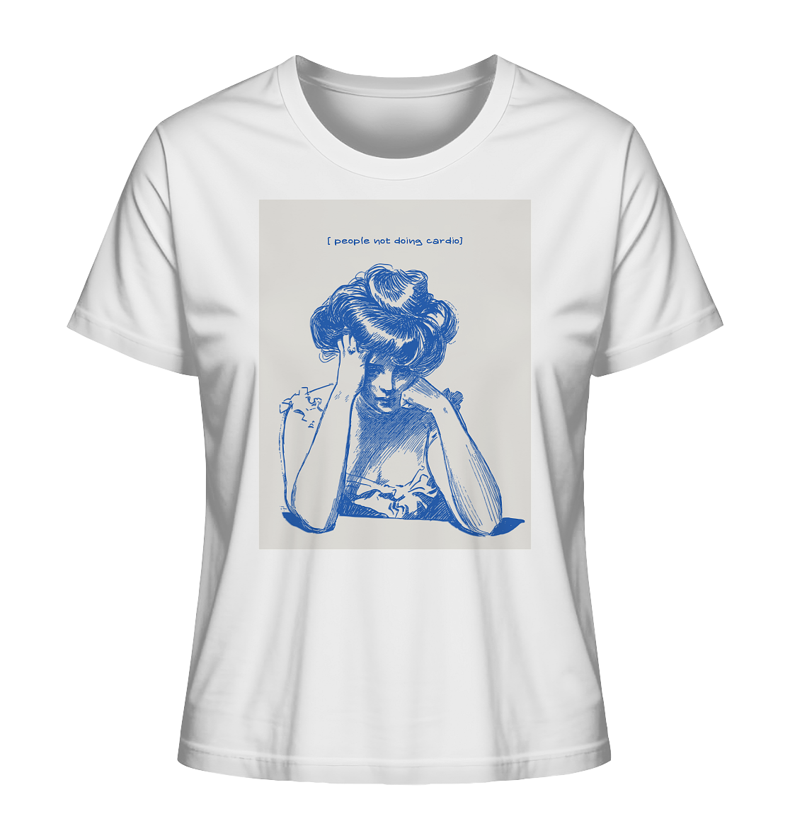 People not doing Cardio - Ladies Organic Shirt