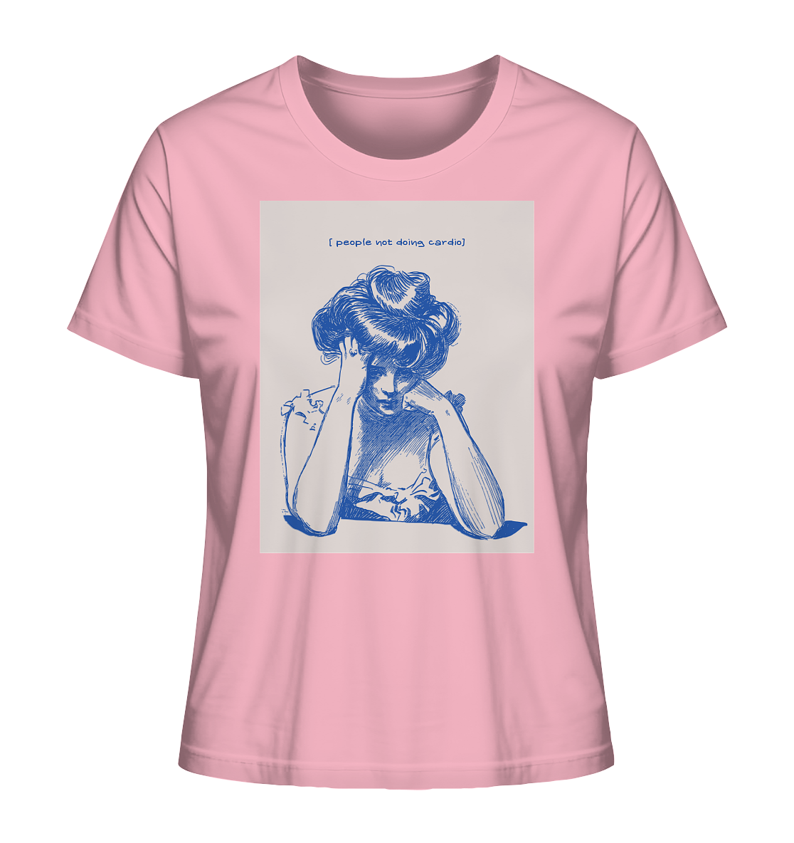 People not doing Cardio - Ladies Organic Shirt