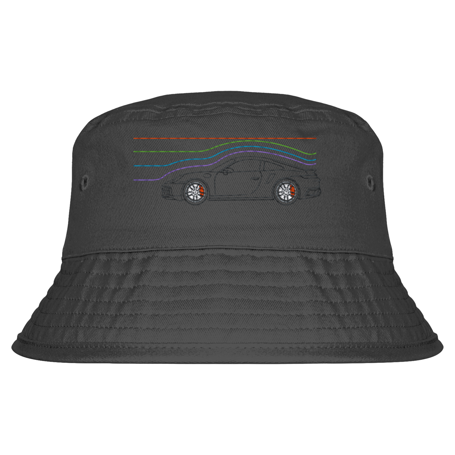 Wind Car Racer 02 - Organic Bucket Hat