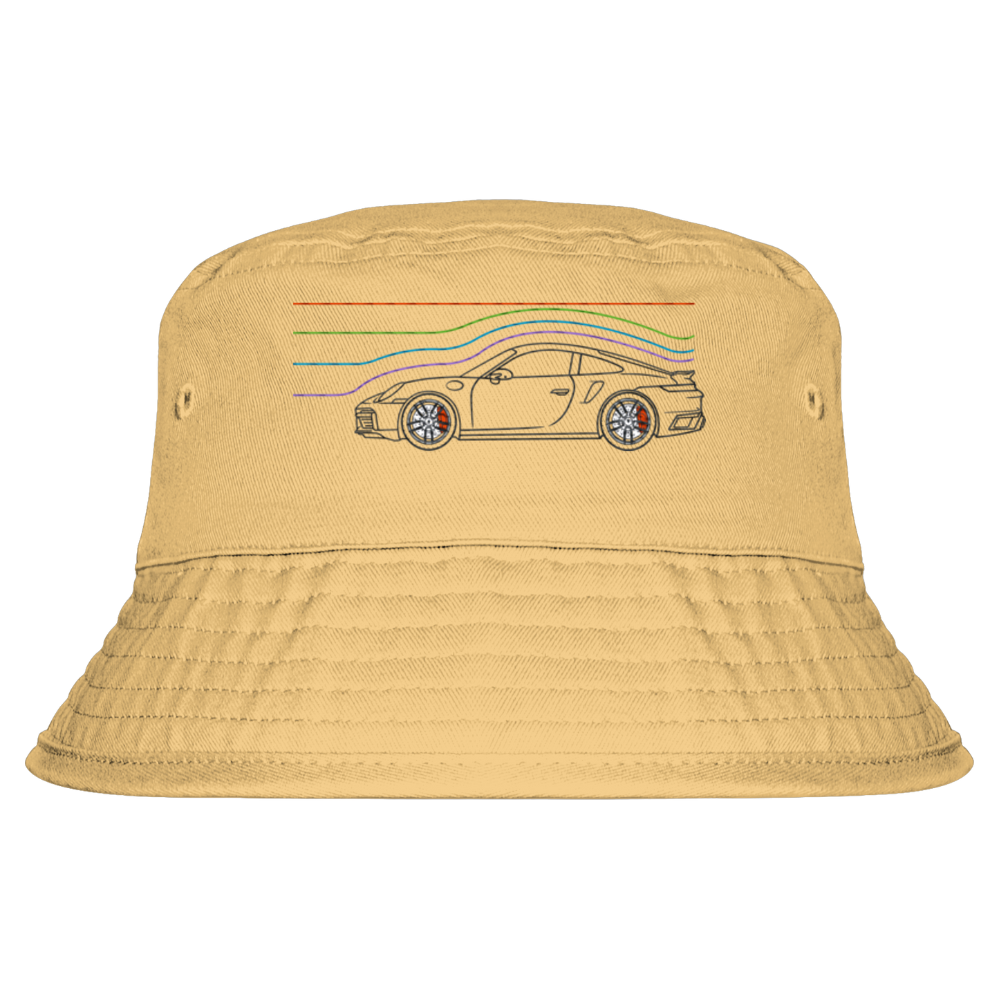Wind Car Racer 02 - Organic Bucket Hat