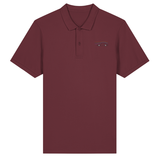 Wind Car Racer 02 - Organic Fitted Poloshirt