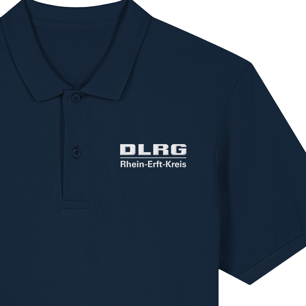 DLRG Rhein-Erft-Kreis 01 - Organic Fitted Poloshirt