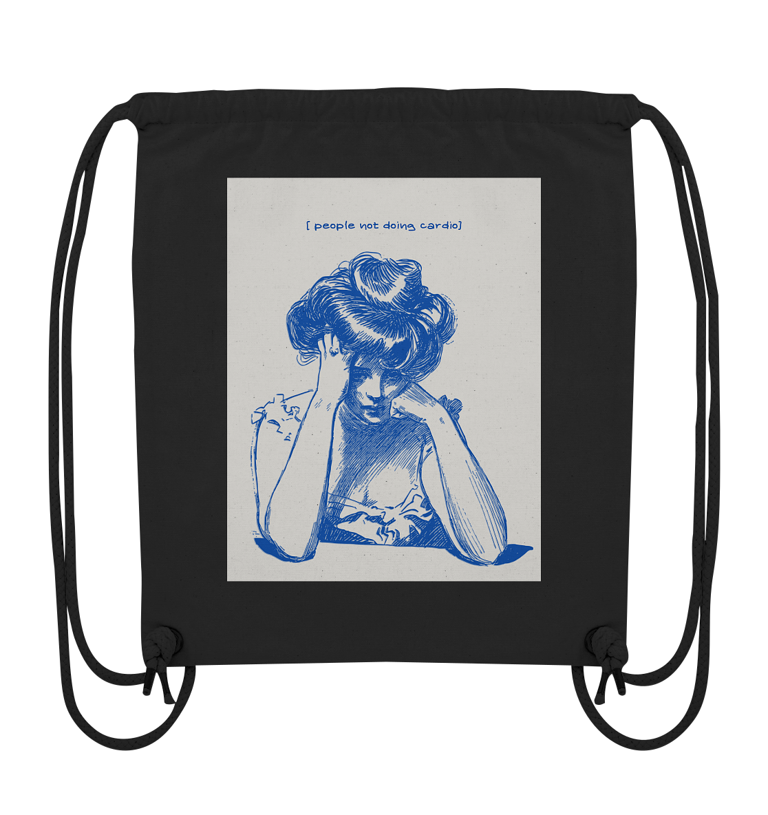 People not doing Cardio - Organic Gym-Bag
