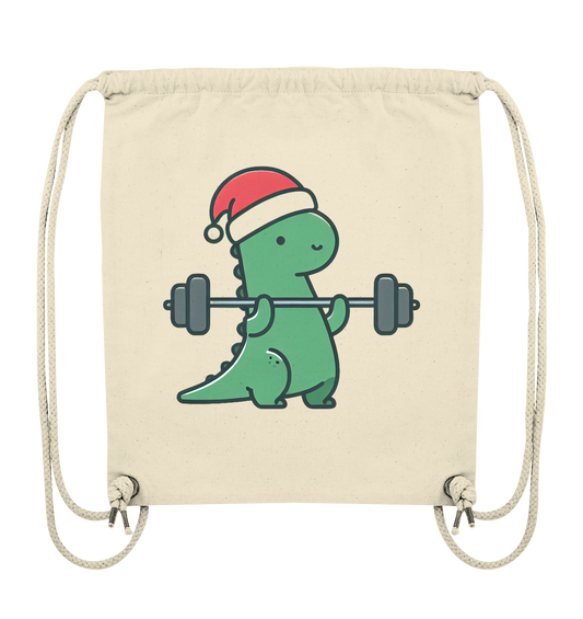 Dino Sport Weihnachten - Organic Gym-Bag
