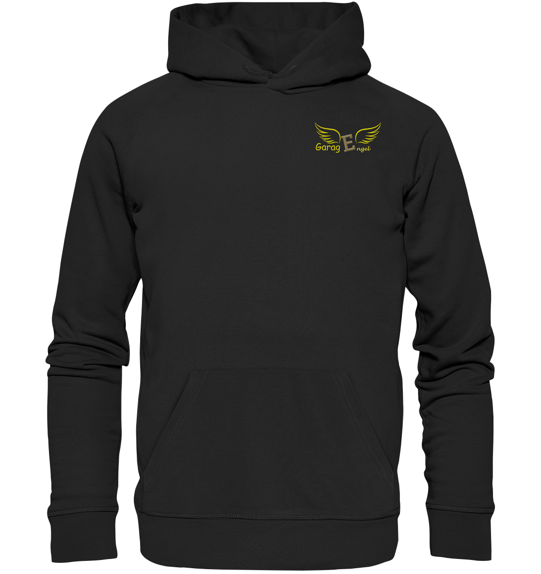 GaragEngel - Firmenlogo - 1 - Organic Hoodie (Stick)