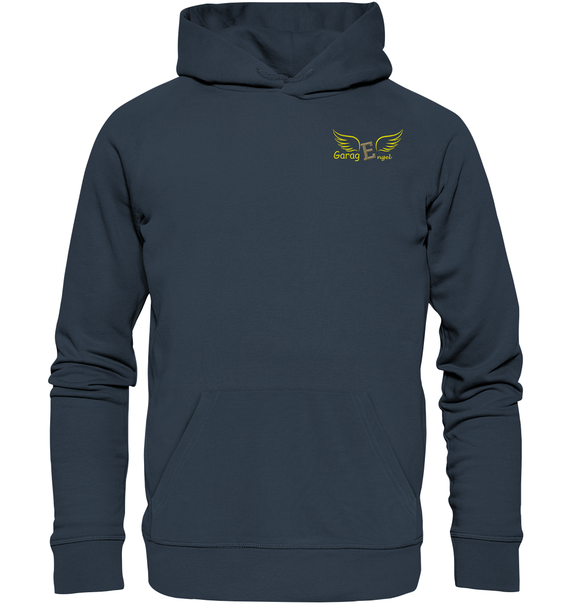 GaragEngel - Firmenlogo - 1 - Organic Hoodie (Stick)