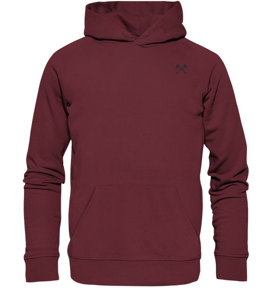 Retter_Feuerwehr_01 - Organic Hoodie (Stick)