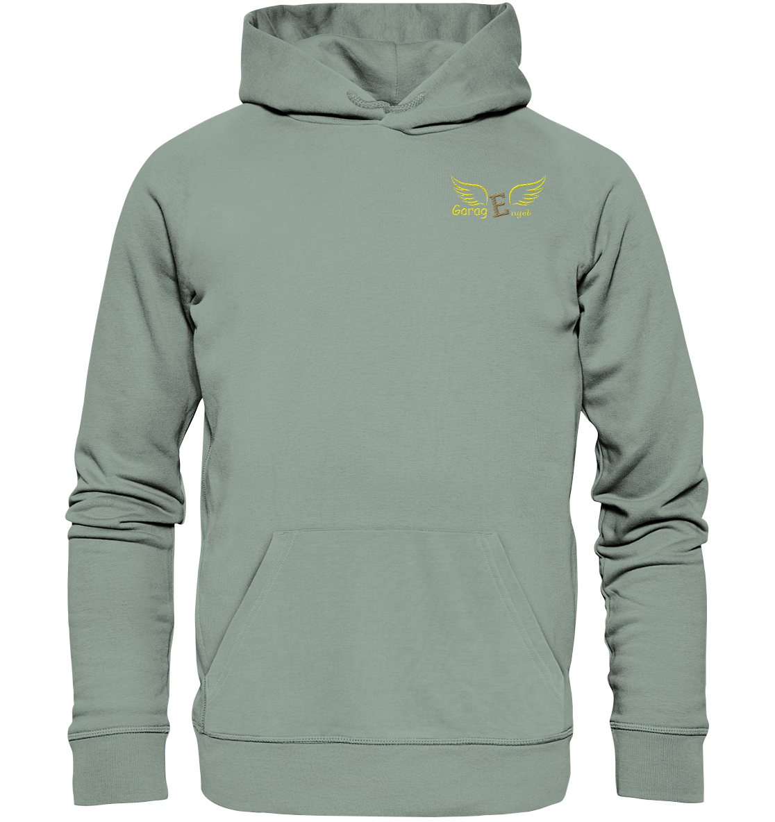 GaragEngel - Firmenlogo - 1 - Organic Hoodie (Stick)
