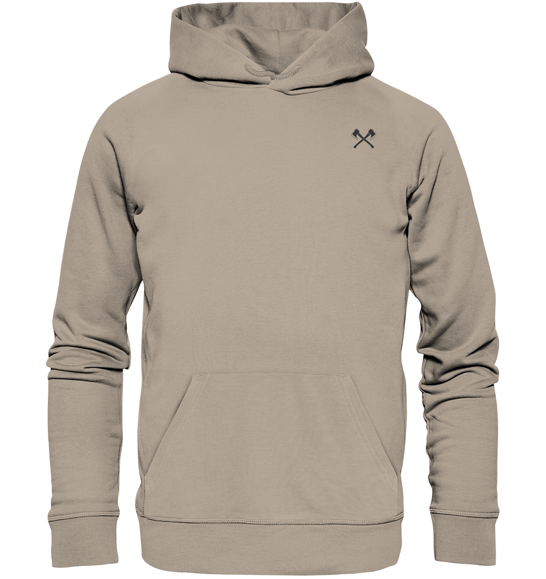 Retter_Feuerwehr_01 - Organic Hoodie (Stick)