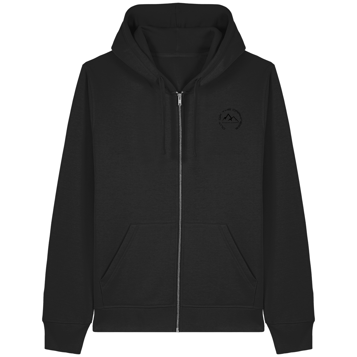 out of the darkness - Organic Lightweight Zipper