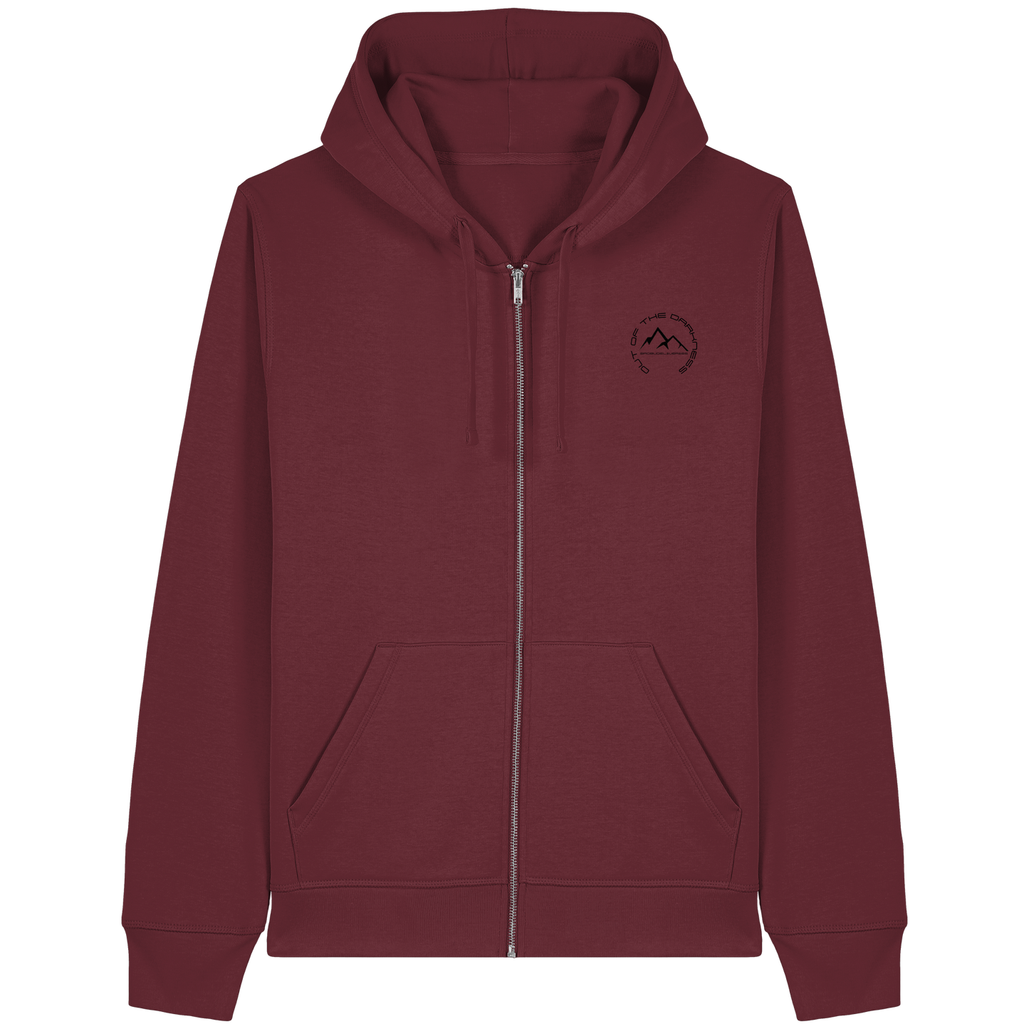 out of the darkness - Organic Lightweight Zipper