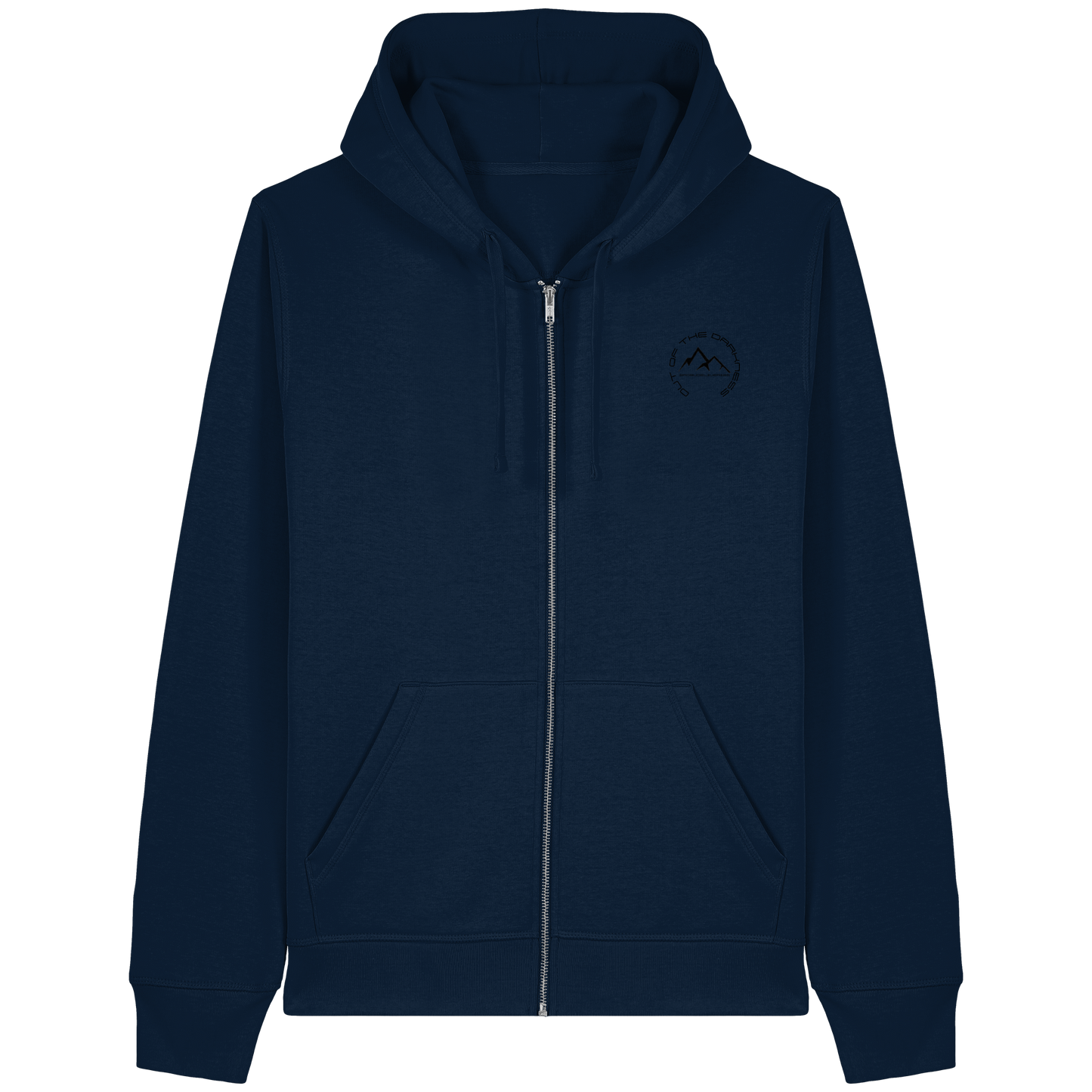 out of the darkness - Organic Lightweight Zipper