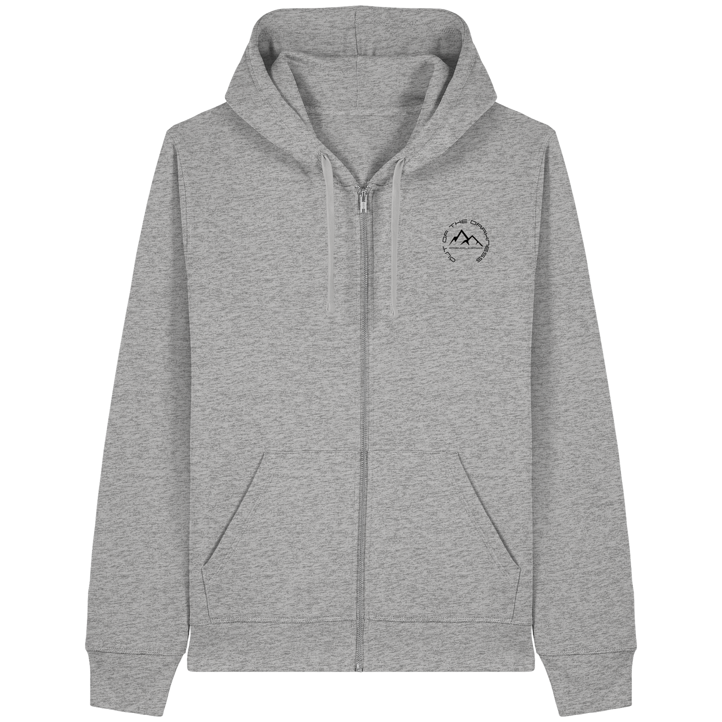 out of the darkness - Organic Lightweight Zipper