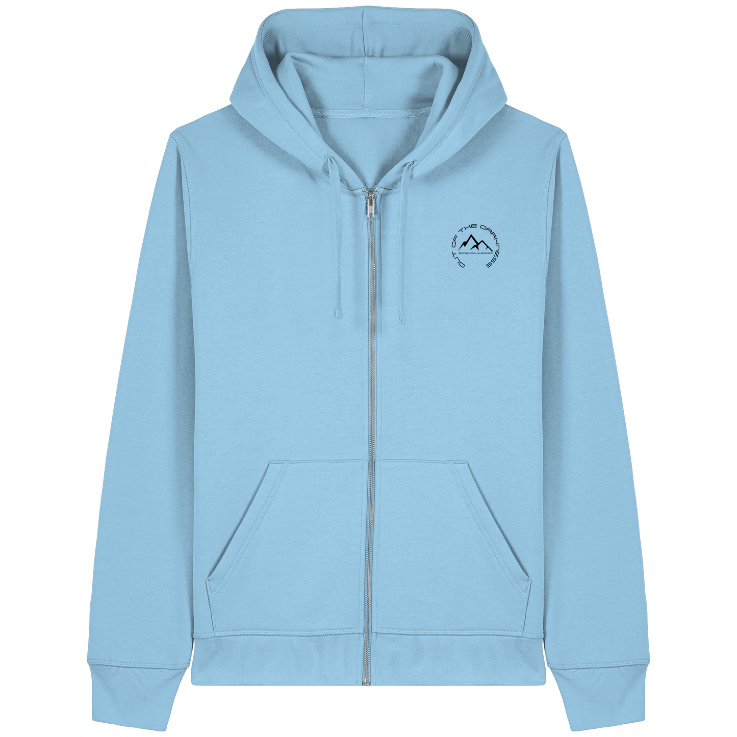 out of the darkness - Organic Lightweight Zipper
