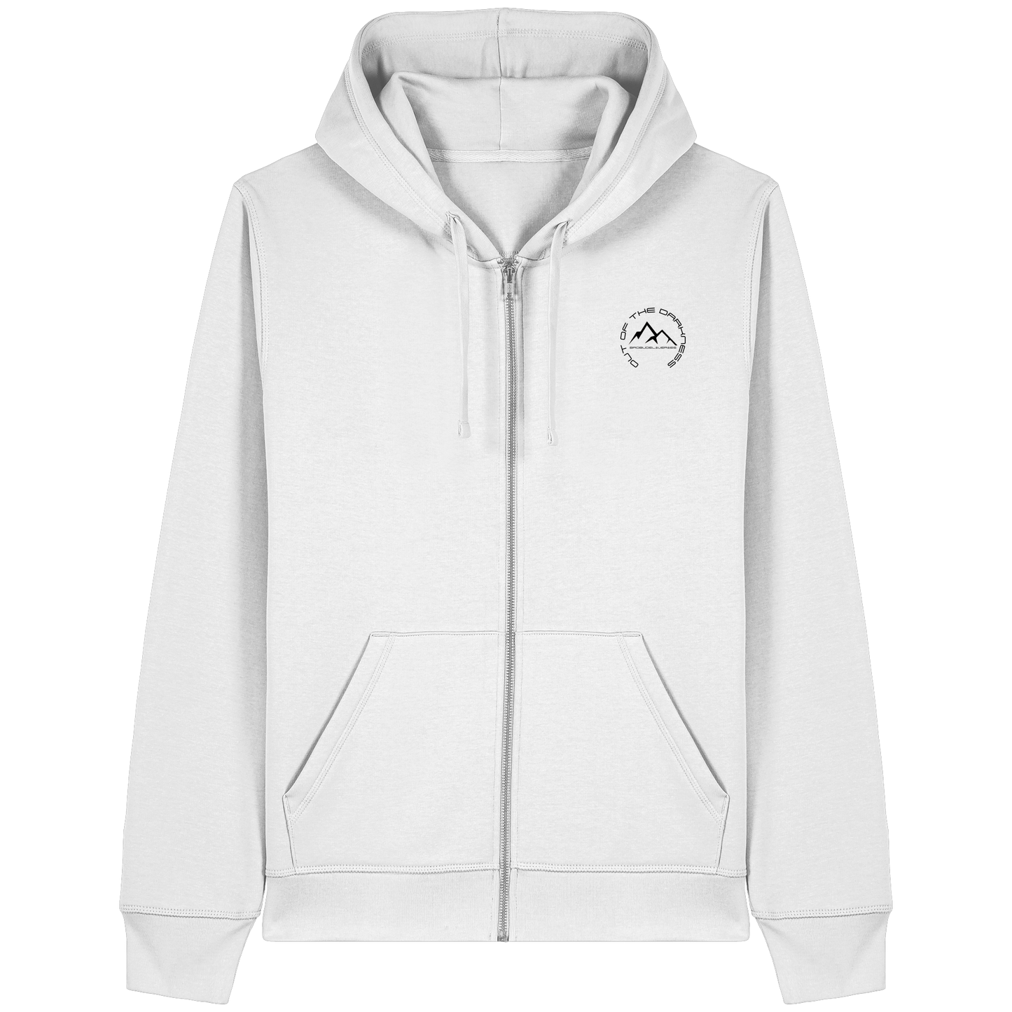 out of the darkness - Organic Lightweight Zipper