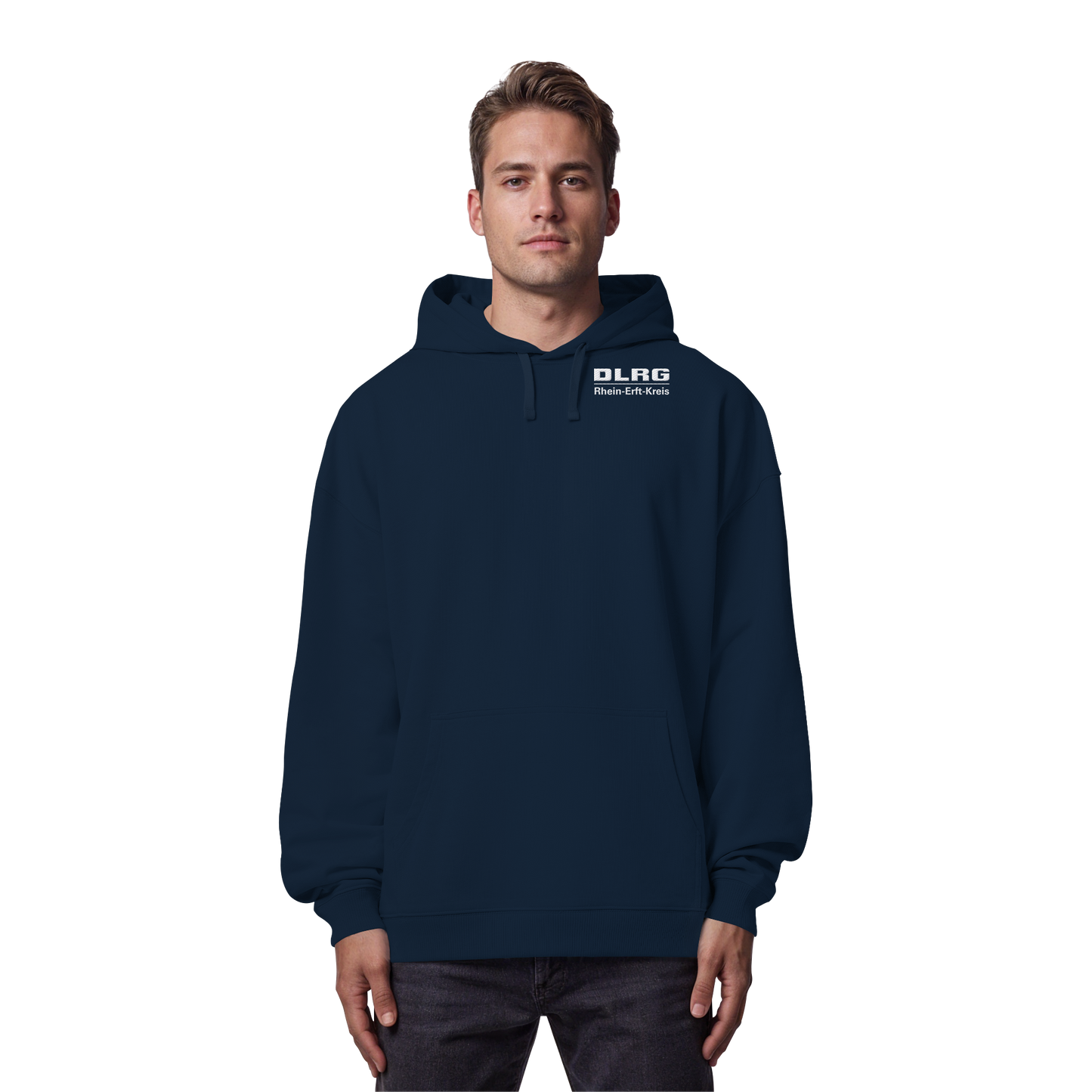 DLRG Rhein-Erft-Kreis 01 - Organic Oversize Hoodie