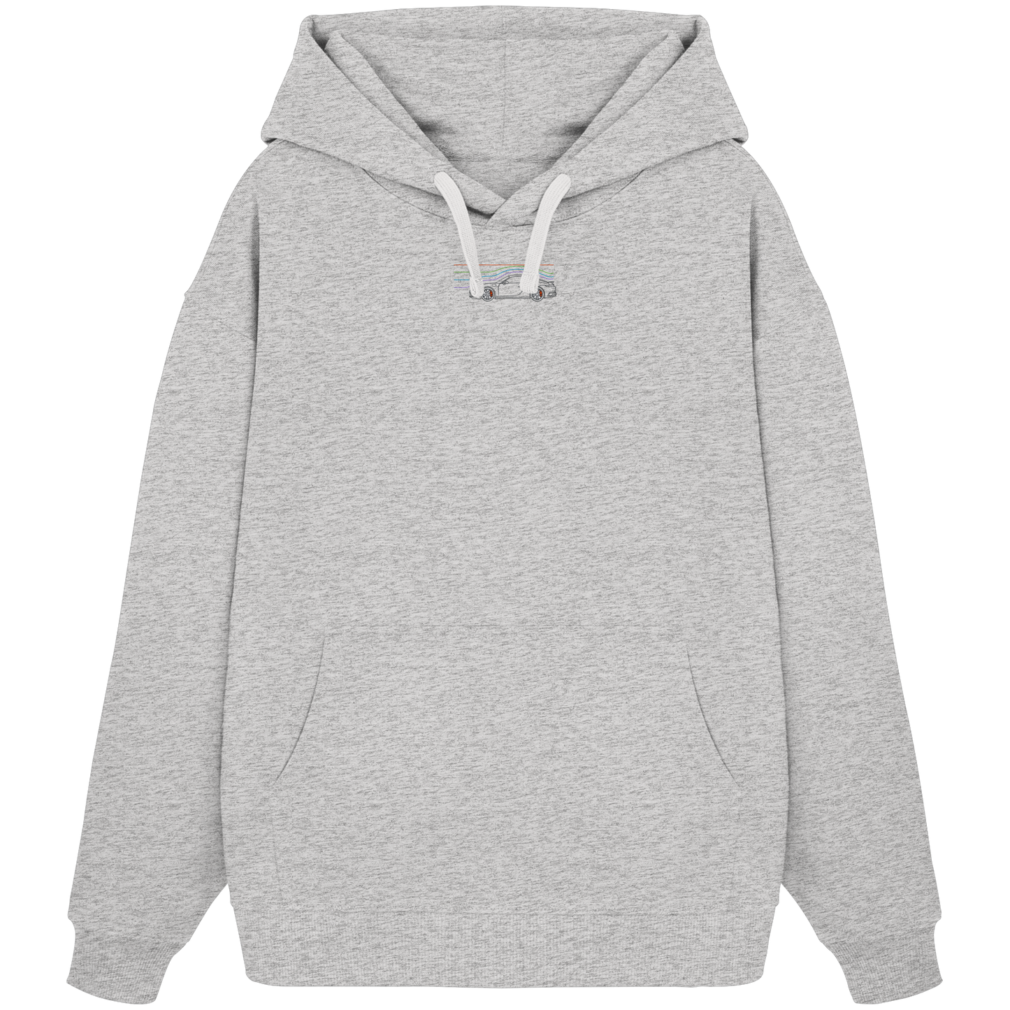 Wind Car Racer 02 - Organic Oversize Hoodie (Stick)