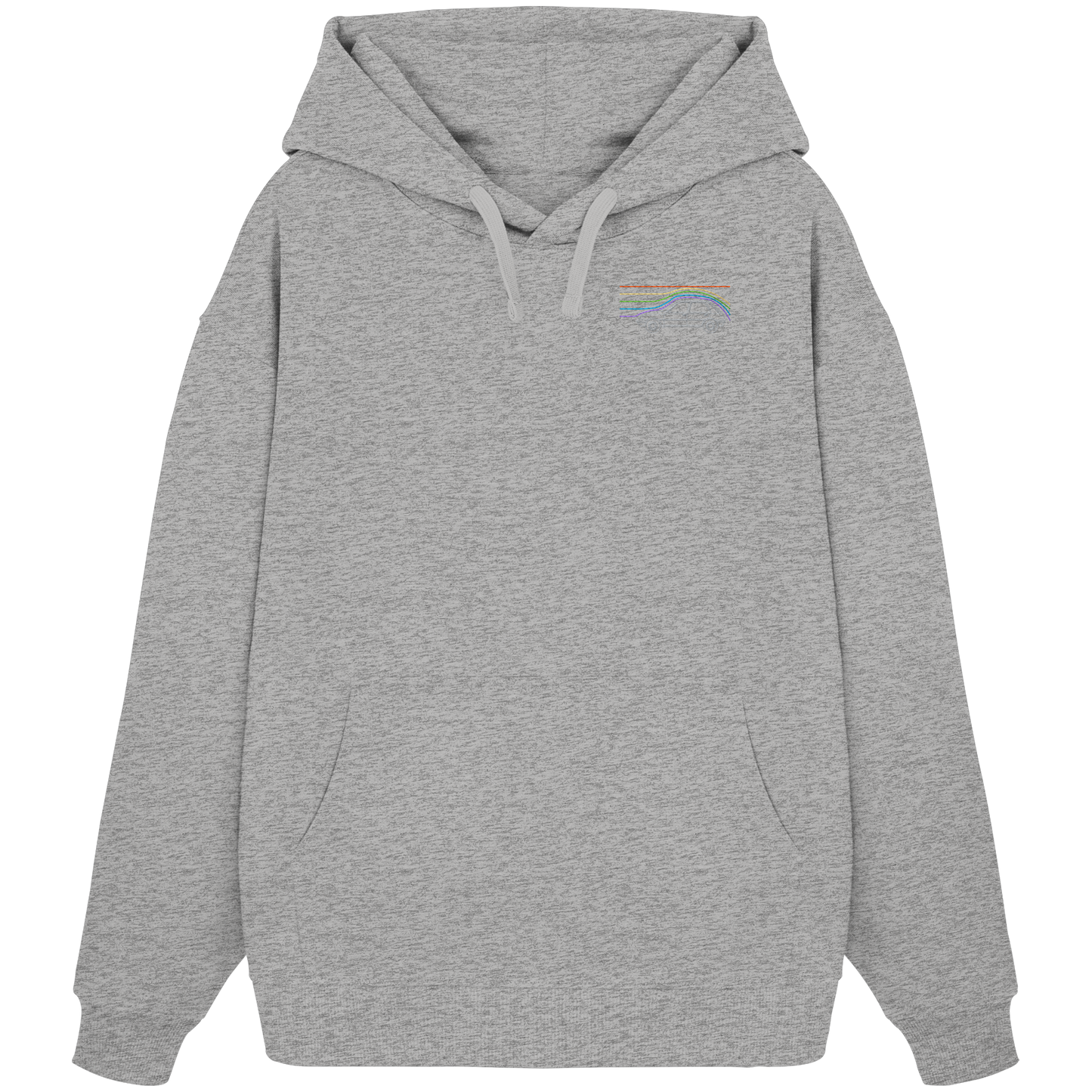 Car Wind Racer - Organic Oversize Hoodie (Stick)
