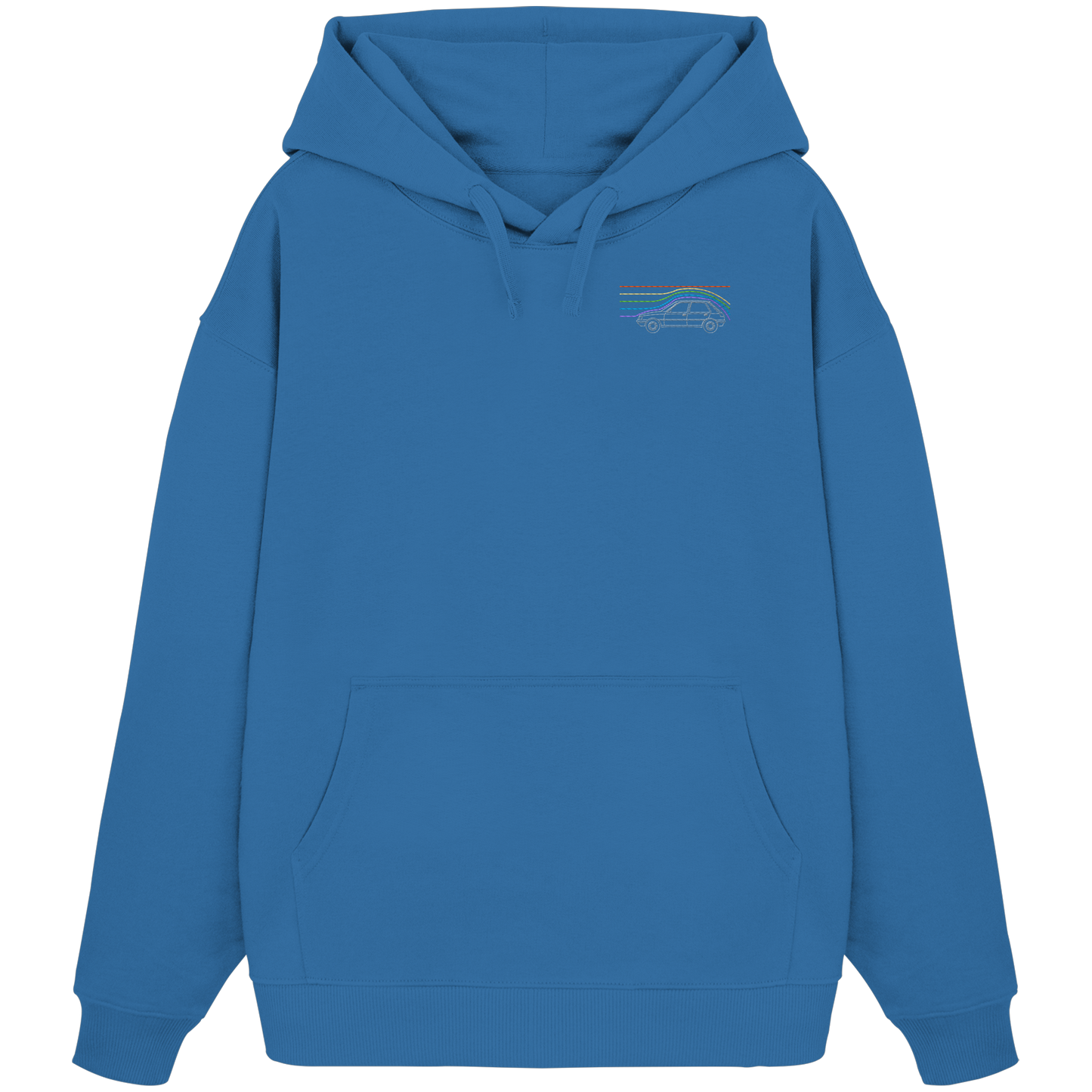 Car Wind Racer - Organic Oversize Hoodie (Stick)