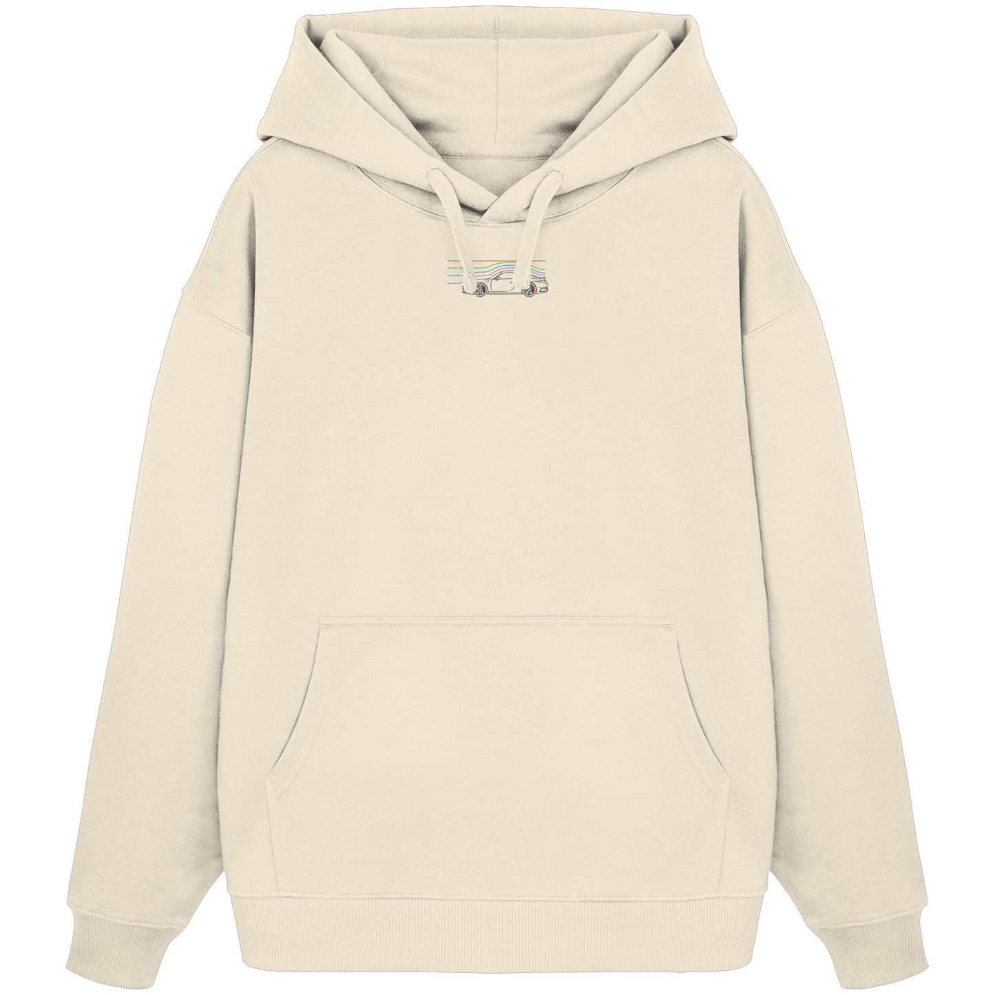 Wind Car Racer 02 - Organic Oversize Hoodie (Stick)