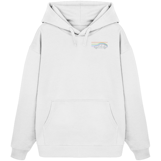 Car Wind Racer - Organic Oversize Hoodie (Stick)