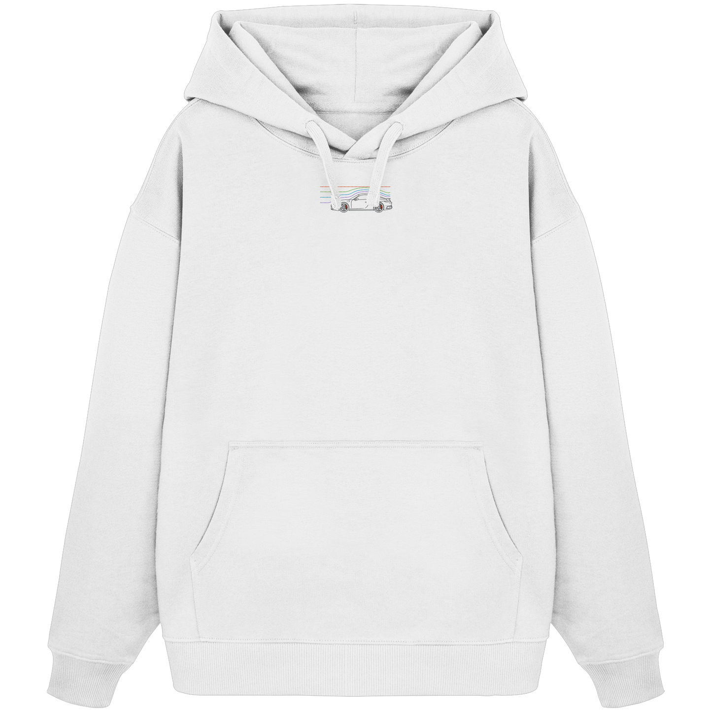 Wind Car Racer 02 - Organic Oversize Hoodie (Stick)