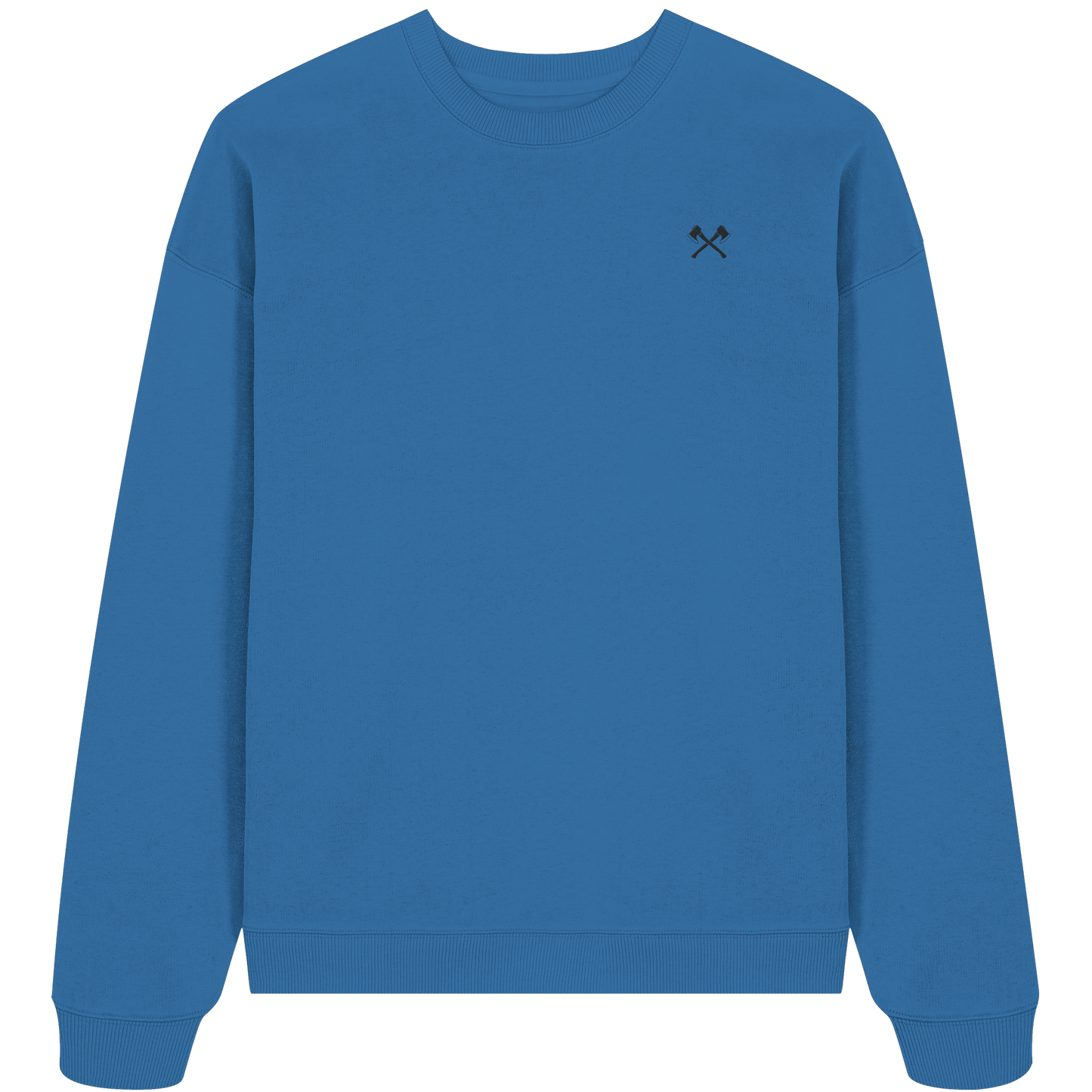 Retter_Feuerwehr_01 - Organic Oversize Sweatshirt (Stick)