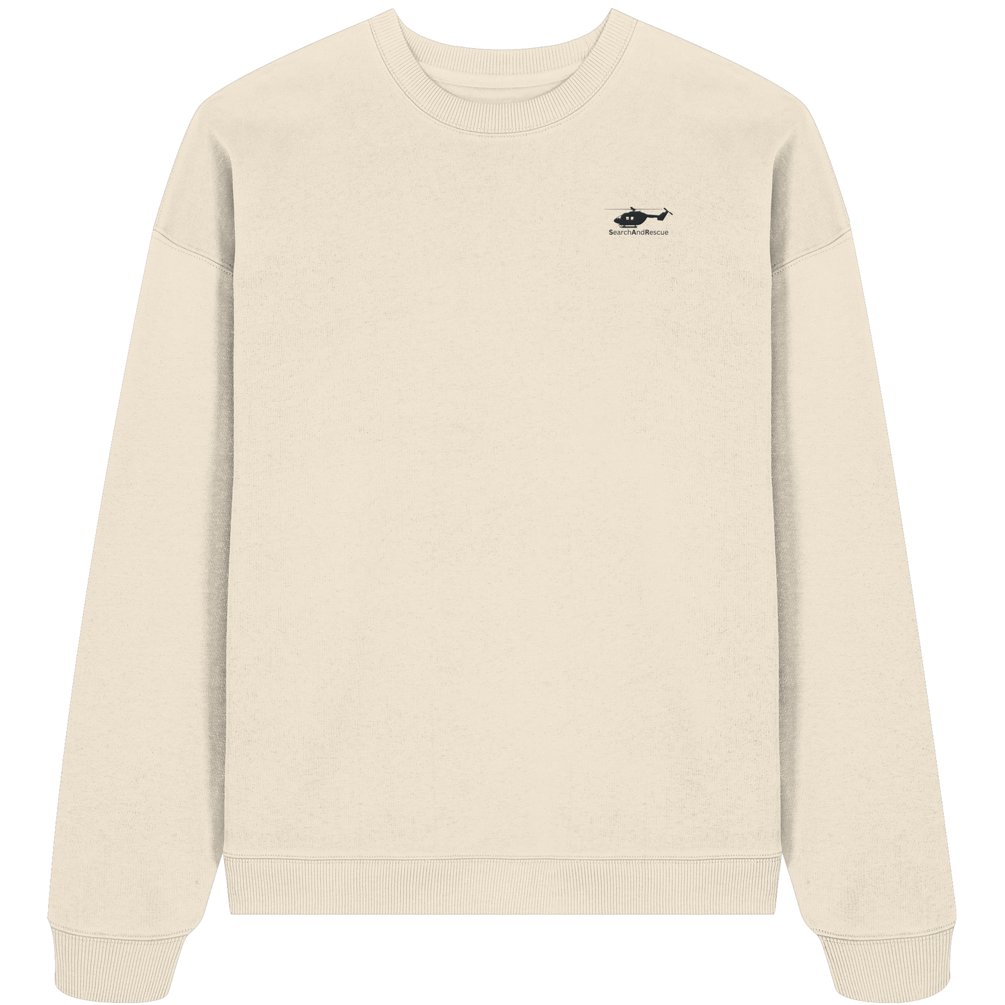 RETTER_SAR_01 - Organic Oversize Sweatshirt (Stick)