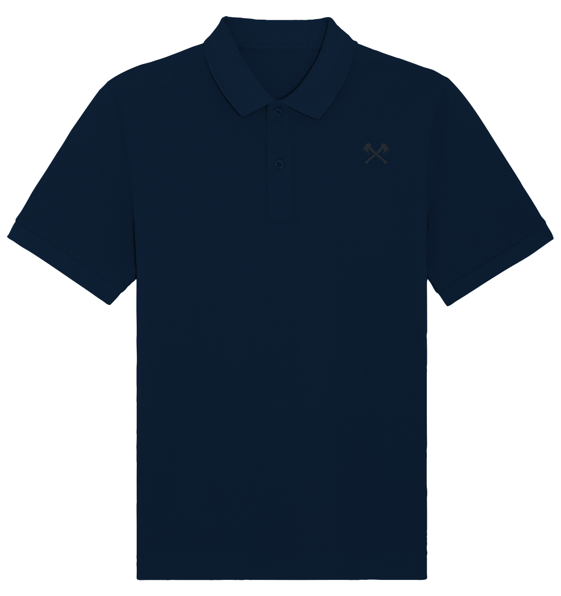 Retter_Feuerwehr_01 - Organic Poloshirt (Stick)