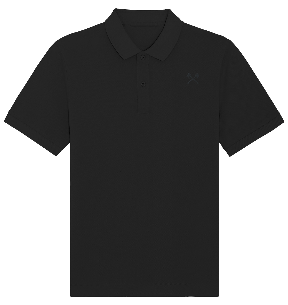 Retter_Feuerwehr_01 - Organic Poloshirt (Stick)