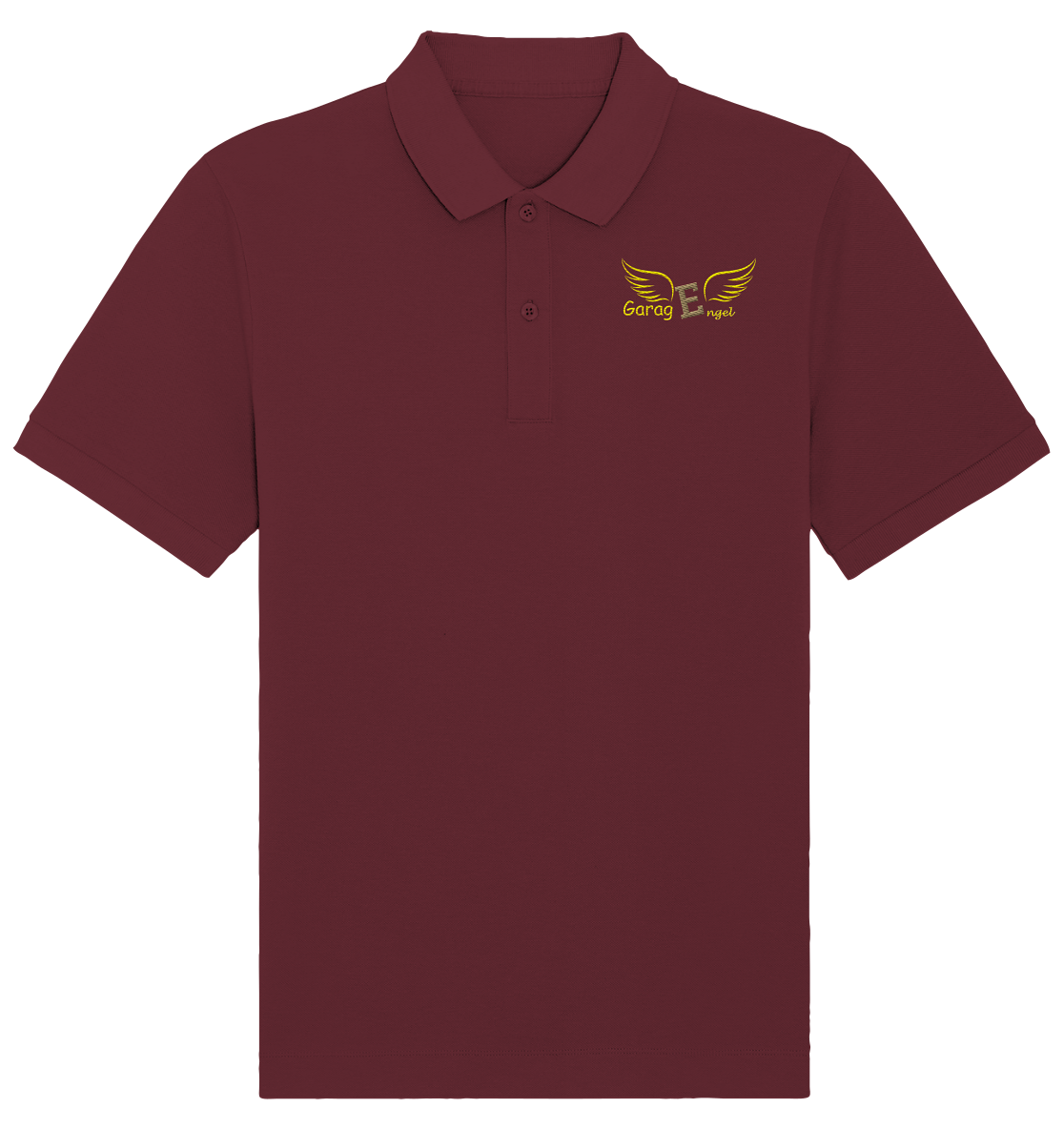 GaragEngel - Firmenlogo - Organic Poloshirt (Stick)
