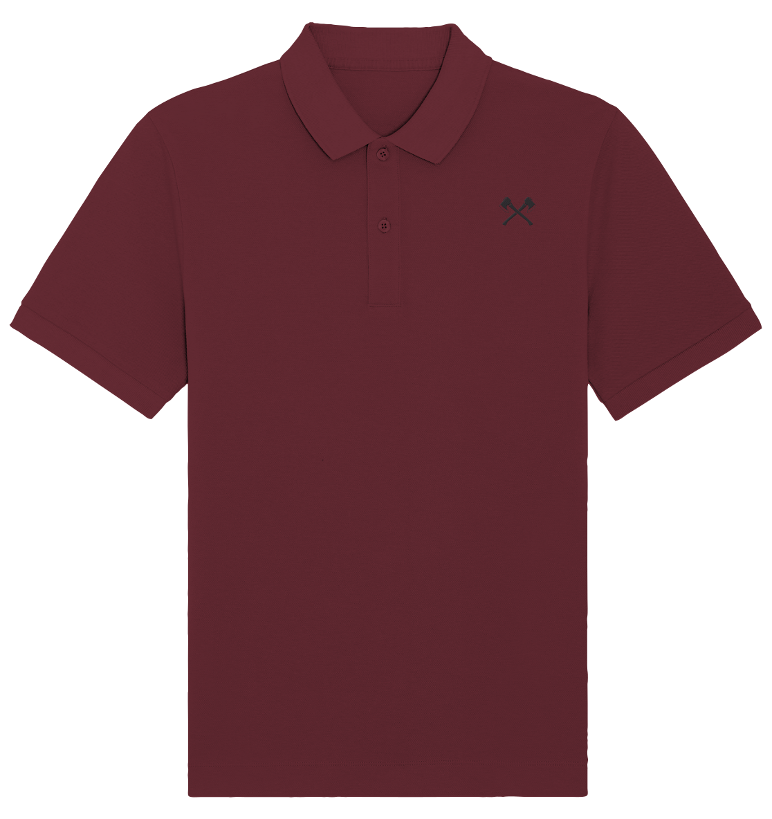 Retter_Feuerwehr_01 - Organic Poloshirt (Stick)