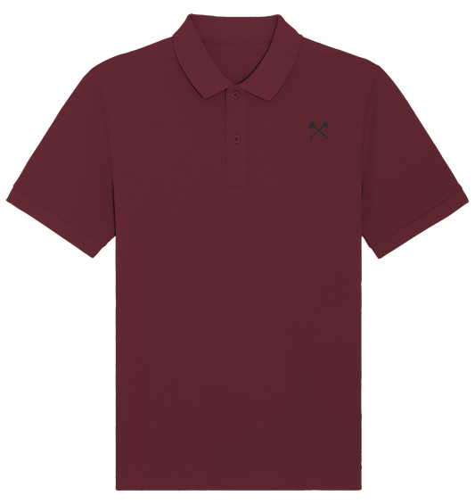 Retter_Feuerwehr_01 - Organic Poloshirt (Stick)