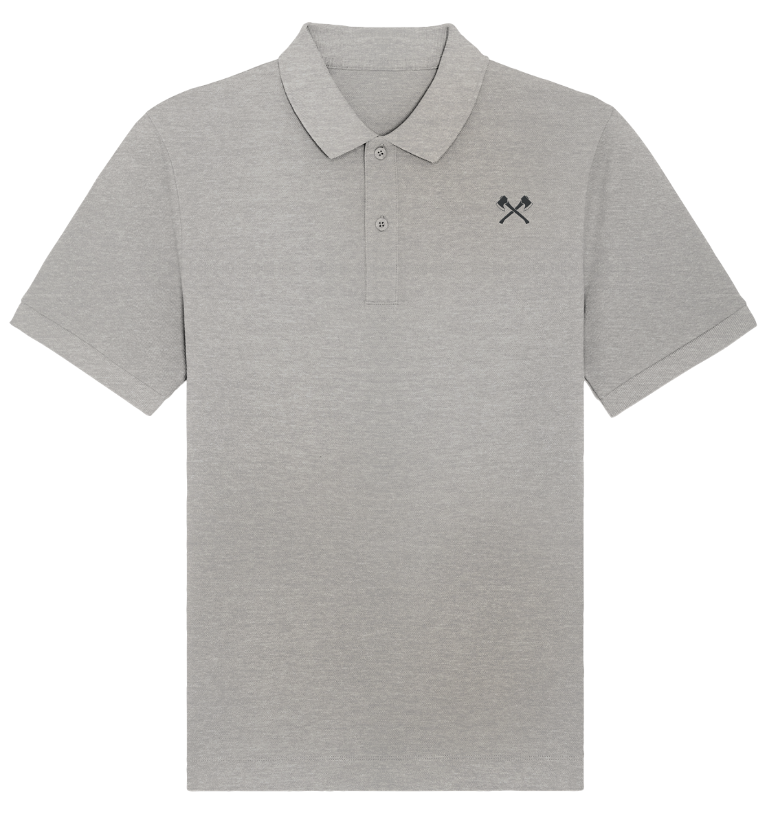 Retter_Feuerwehr_01 - Organic Poloshirt (Stick)