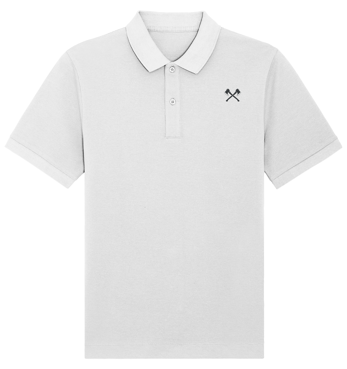 Retter_Feuerwehr_01 - Organic Poloshirt (Stick)