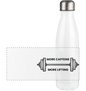 MORE CAFFEINE, MORE LIFTING - Panorama Thermoflasche 500ml