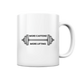 MORE CAFFEINE, MORE LIFTING - Tasse glossy